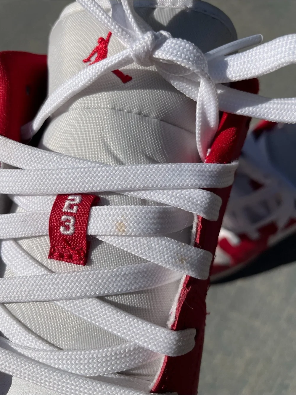 Gym red air jordan 1 low GS